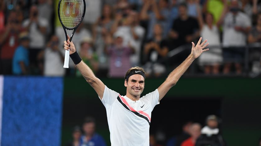 Federer é outra vez número 1 do mundo. Foto: Lukas/Coch/EPA.