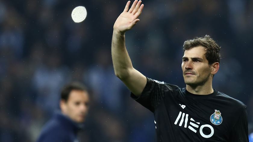 Casillas fala da "primeira vez" que o Porto lhe proporcionou. Foto: Manuel Fernando Araújo/Lusa