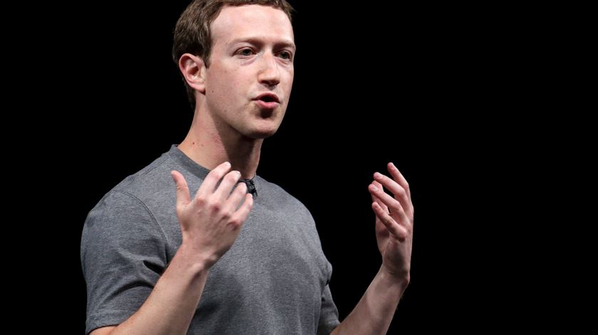 Mark Zuckerberg, o fundador da Facebook Foto: Alberto Estevez/EPA