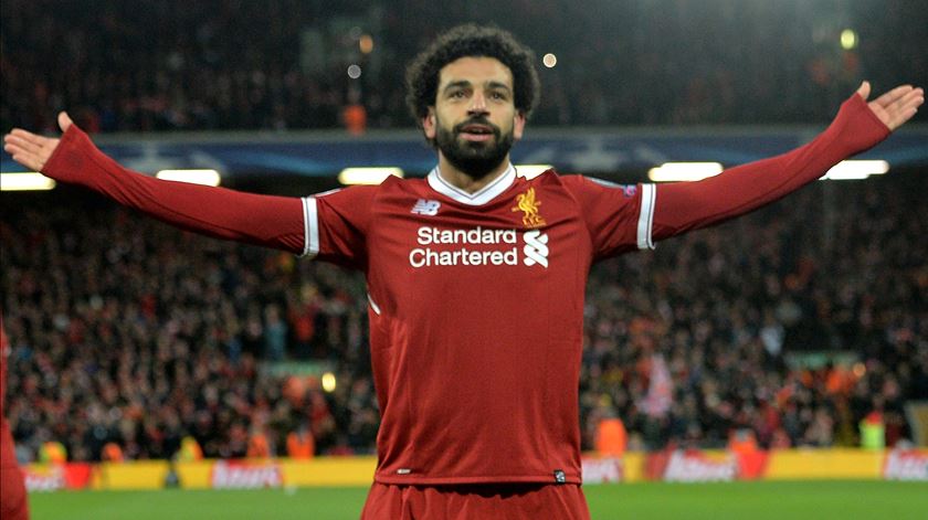 Mohamed Salah volta a brilhar pelo Liverpool. Foto: Peter Powell/EPA