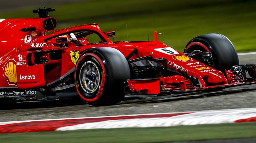 Sebastian Vettel, Ferrari. Foto: Srdjan Suk/EPA