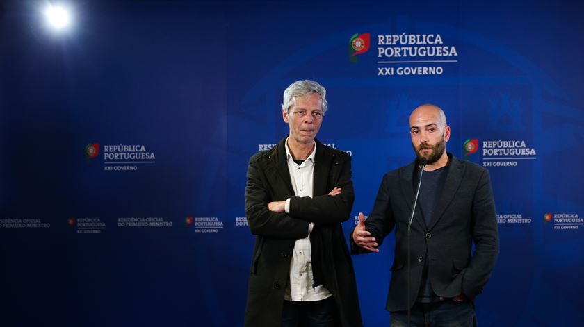 José Luis Ferreira e Bruno Bravo. Foto: Mário Cruz/Lusa