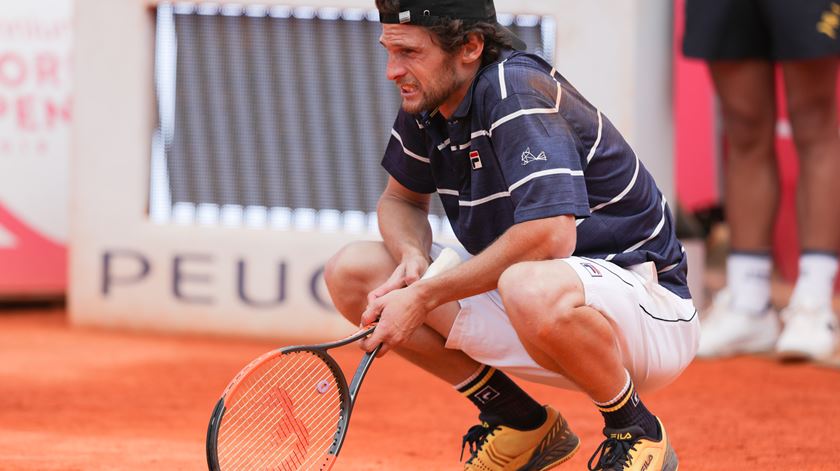 Pedro Sousa ficou pelo caminho na qualificação de Roland Garros. Foto: Tiago Petinga/Lusa