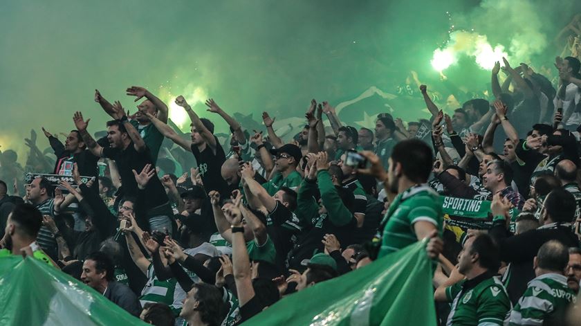 Sporting suspendeu benefício protocolados com a claque Juventude Leonina. Foto: Manuel de Almeida/Lusa