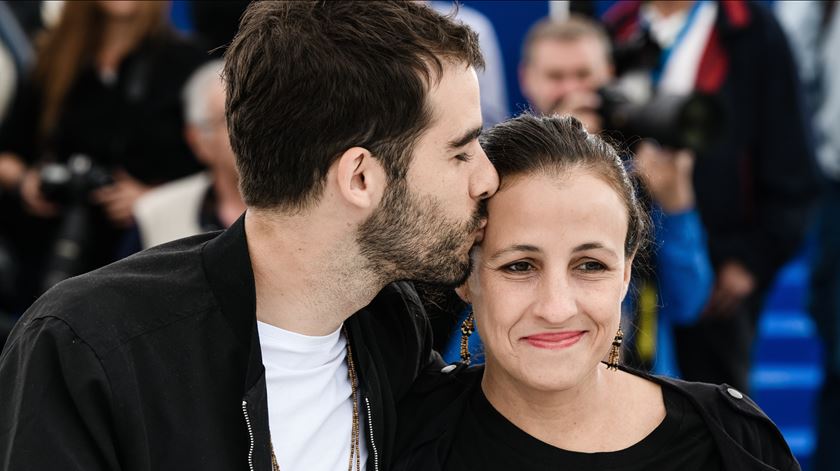 João Salaviza e Renée Nader Messora em Cannes, 16 de abril de 2019. Foto: Clemens Bilan/EPA