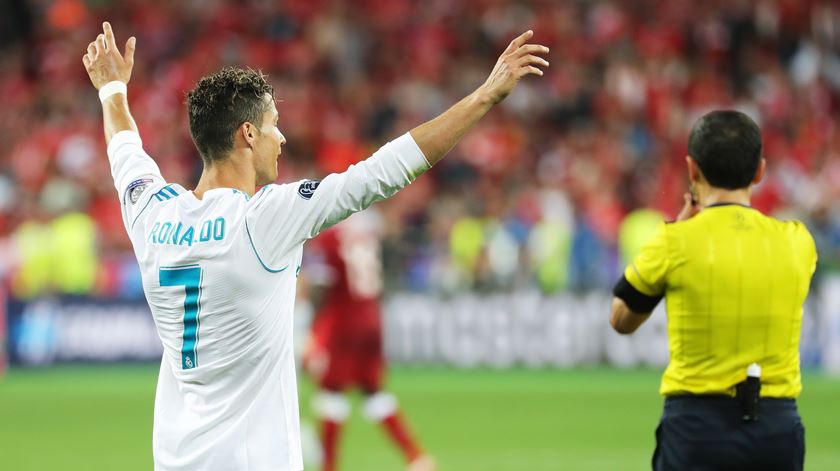 Cristiano Ronaldo, Real Madrid, Champions Kiev. Foto: Armando Babini/EPA