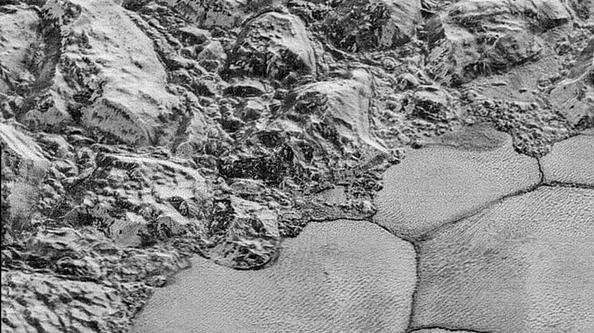 Imagens de Plutão. Foto: NASA
