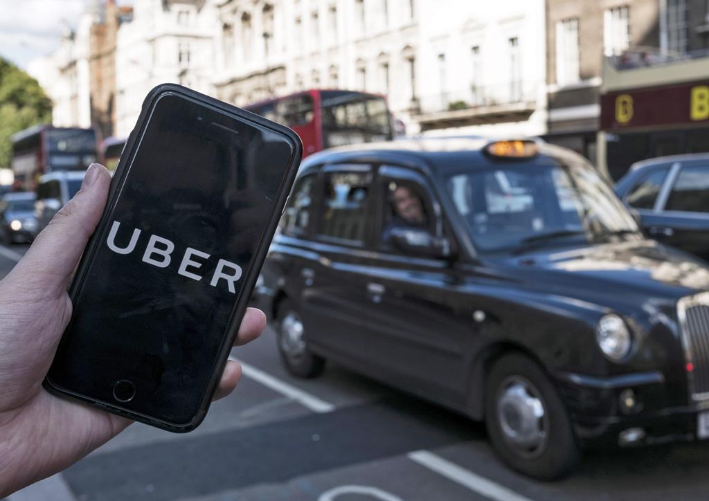 Uber em Londres. Foto: Will Oliver/EPA