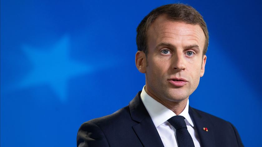 Macron diz que a posição do diplomata não representa a política de França. Foto: Stephanie Le Coq/EPA