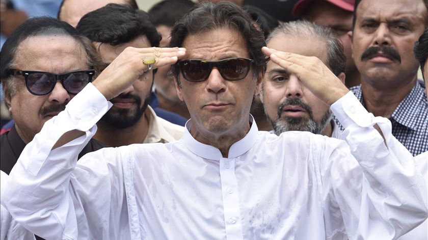 Imran Khan, primeiro-ministro do Paquistão. Foto: EPA