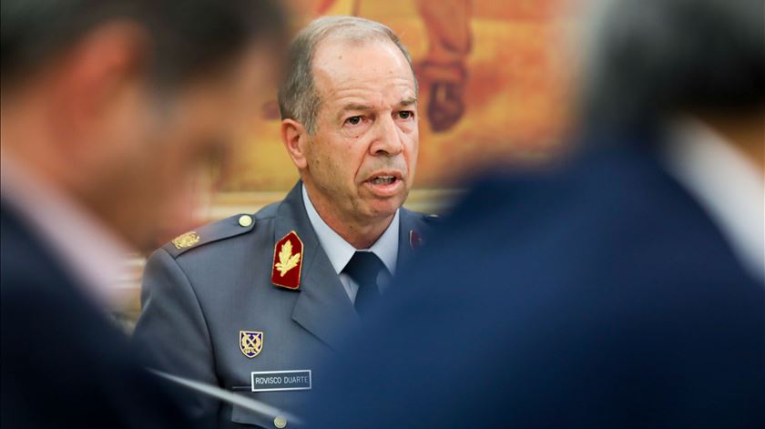Chefe de Estado-Maior do Exército concedeu o apoio. Foto: Miguel A. Lopes/Lusa