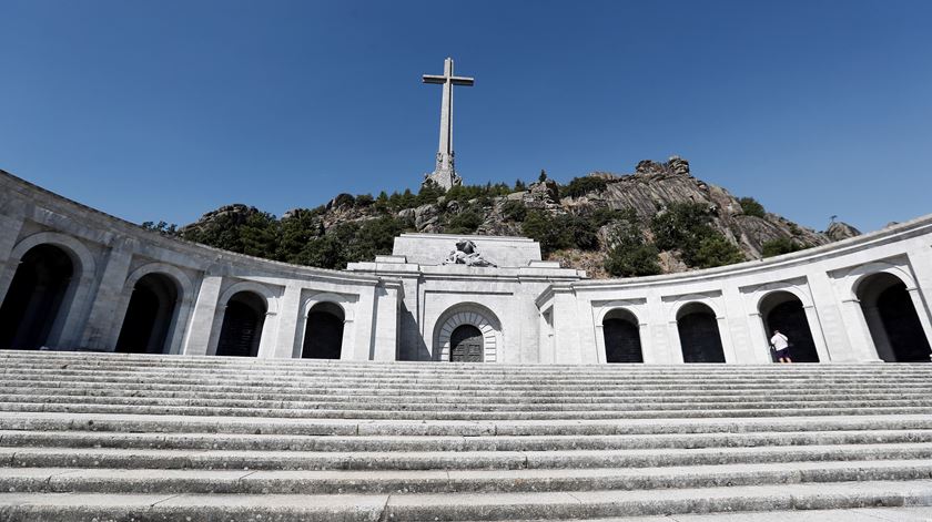 Vale dos Caídos, onde está sepultado Francisco Franco. Foto: EPA