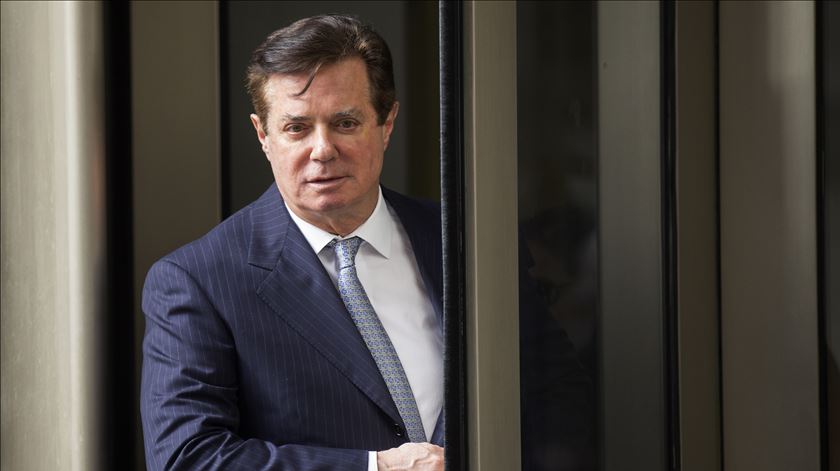 Paul Manafort condenado a vários anos de cadeia. Foto: Shawn Thew/EPA