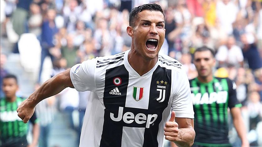Cristiano Ronaldo já brilhou pela Juventus. Foto: Alessandro Di Marco/EPA