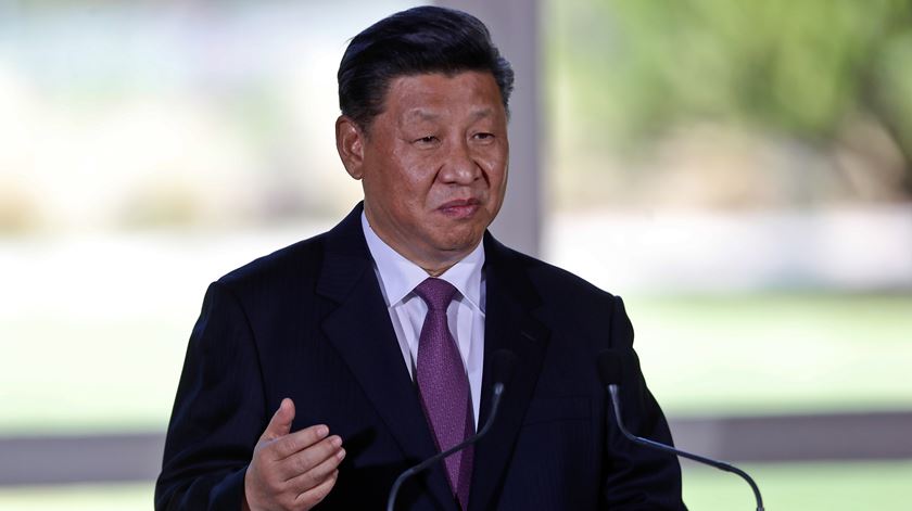 Xi Jinping de visita Portugal na terça e quarta-feira. Foto: Juan Ignacio Roncoroni/EPA