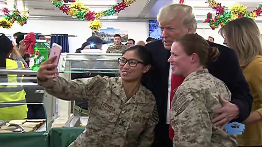Militares poderão servir para outros fins caso Trump se recuse a sair da Casa Branca. Foto: Scott Howe/EPA