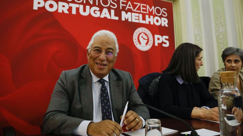 António Costa, na comissão política do PS. Foto: António Cotrim/Lusa