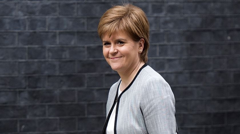 Nicola Sturgeon, a primeira-ministra da Escócia. Foto: Will Oliver/EPA
