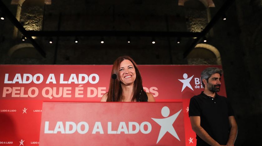 Esta será a quarta vez que Marisa Matias irá protagonizar uma candidatura bloquista, para além das ao Parlamento Europeu e às últimas presidenciais. Foto: Lusa