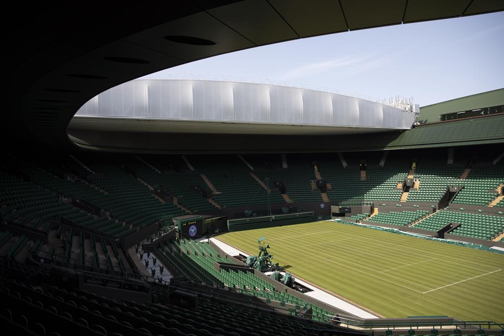A organização do torneio de Wimbledon ainda não sabe com que números irá trabalhar Foto: Peter Klaunzer/EPA