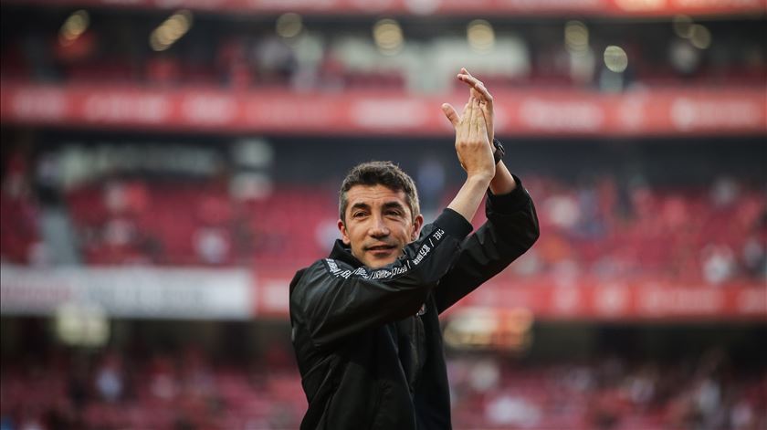 Bruno Lage assumiu o comando do Benfica no início de 2019. Foto: Mário Cruz/Lusa