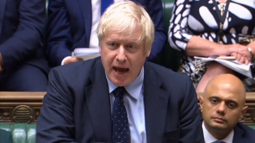 Boris Johnson perde maioria no Parlamento. Foto: EPA