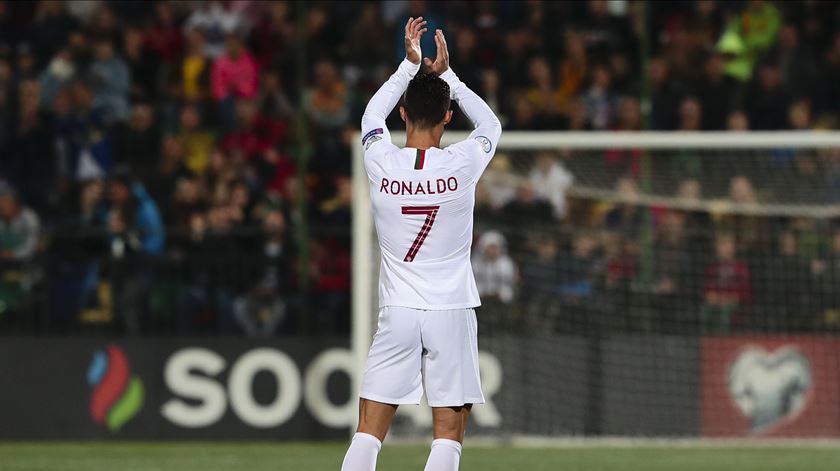 Ronaldo quer ser o número um dos negócios. Foto: António Cotrim/Lusa