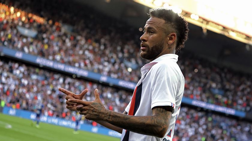 Neymar, PSG. Foto: Christophe Petit Tesson/EPA