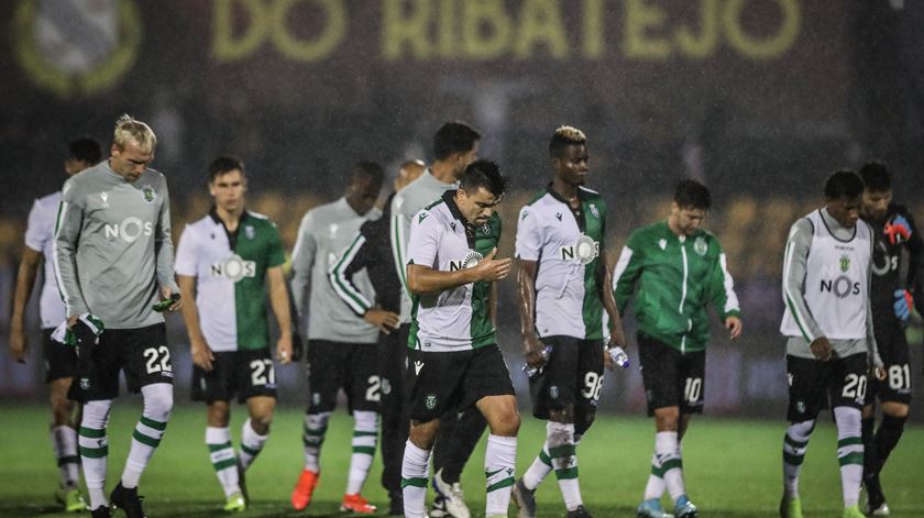 Sporting perde em Alverca. Foto: Tiago Petinga/Lusa