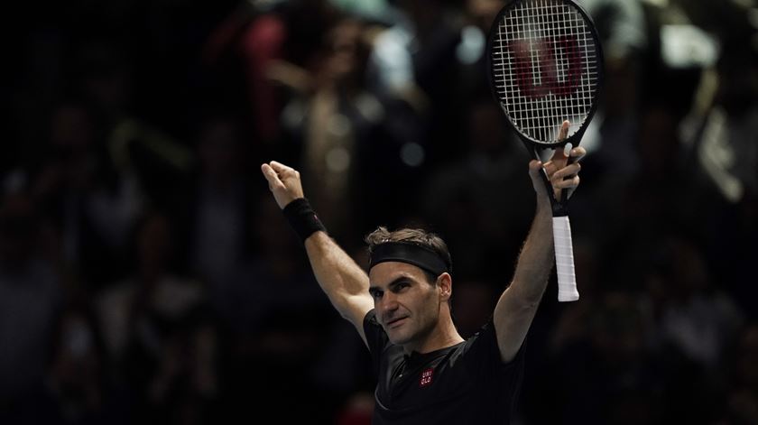 Federer, ATP Finals. Foto: Will Oliver/EPA
