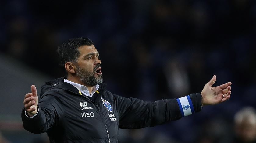 Sérgio Conceição antevê dificuldades no Sporting - Porto. Foto: José Coelho/Lusa