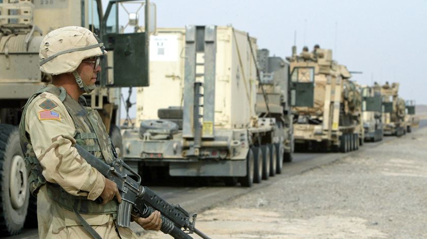 Depois do Iraque, próxima missão das Forças Armadas dos EUA poderá ser em caasa. Foto: Ali Haider/EPA
