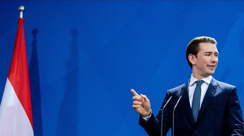 Sebastian Kurz chumba acordo a 27, diz que espera novas propostas. Foto: Filip Singer/EPA