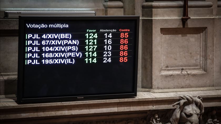 A proposta de despenalização da eutanásia foi aprovada no Parlamento no dia 11 de fevereiro. Foto: Mário Cruz/Lusa