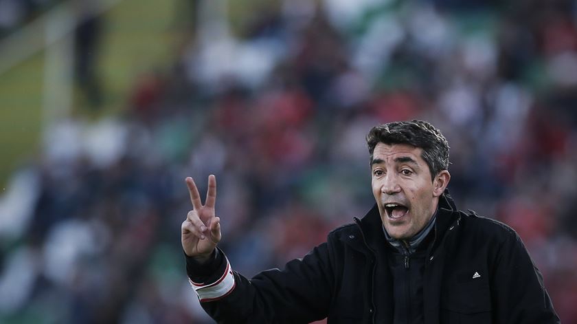 Treinador do Benfica só falará à BTV e nas "flash interviews". Foto: Rodrigo Antunes/Lusa