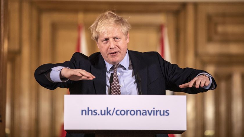 Boris Johnson, primeiro-ministro britãnico. Foto: Richard Pohle/EPA