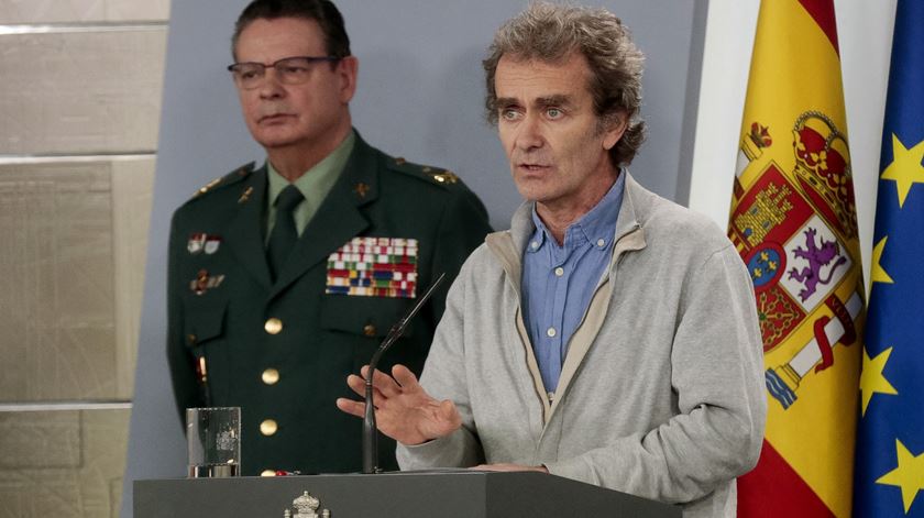 Fernando Simon, diretor do Centro de Coordenação de Alertas e Emergências de Saúde. Foto: EPA