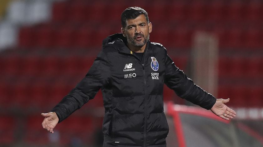 Sérgio Conceição falha o jogo com o Portimonense, devido a castigo Foto: José Coelho/Lusa