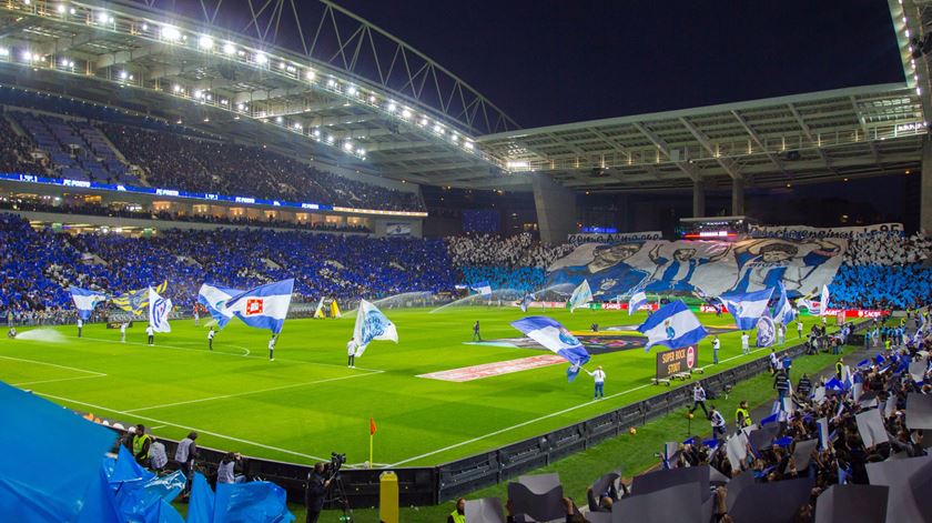 Estádio do Dragão será palco da final da Liga das Nações, caso Portugal se qualifique para a "final four". Foto: FC Porto