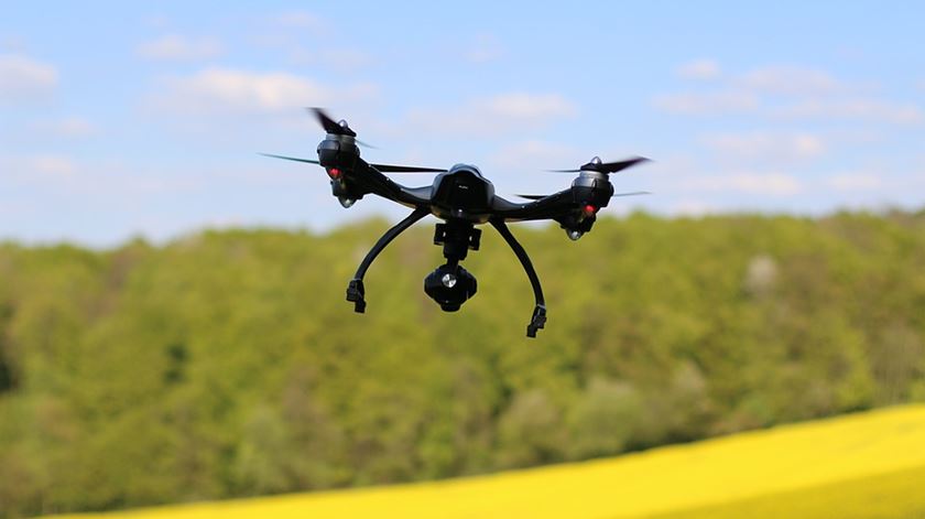 Um drone com câmara térmica ajudou a salvar a vida a um idoso em Aljezur. Foto: DR