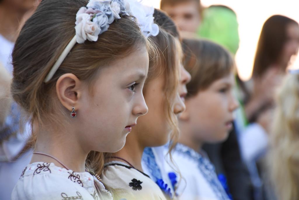 Entre os alunos, há refugiados e filhos de imigrantes. Foto: Sofiya Shovikova Dyvosvit /Embaixada da Ucrânia