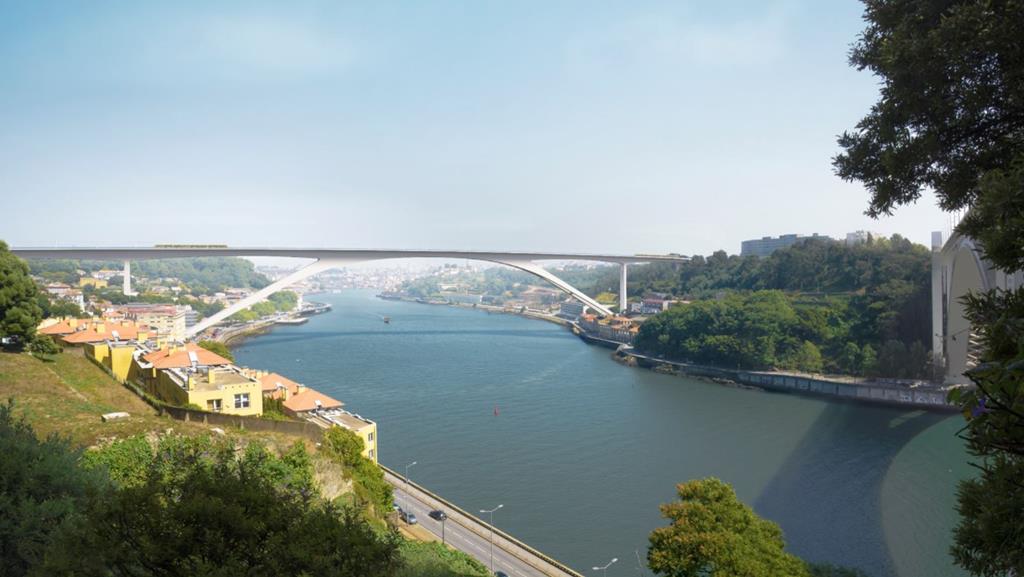Autarca do Porto diz que ponte com dupla utilização terá ganhos de eficiência. Foto: DR
