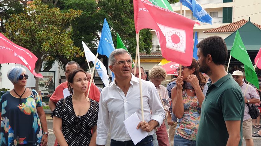 Edgar Silva em campanha. Foto: Olímpia Mairos/RR