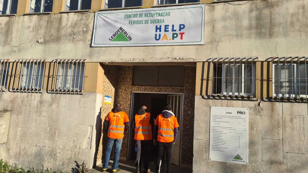 Futuro centro de recuperação de feridos de guerra da Ucrânia. Foto: UAPT
