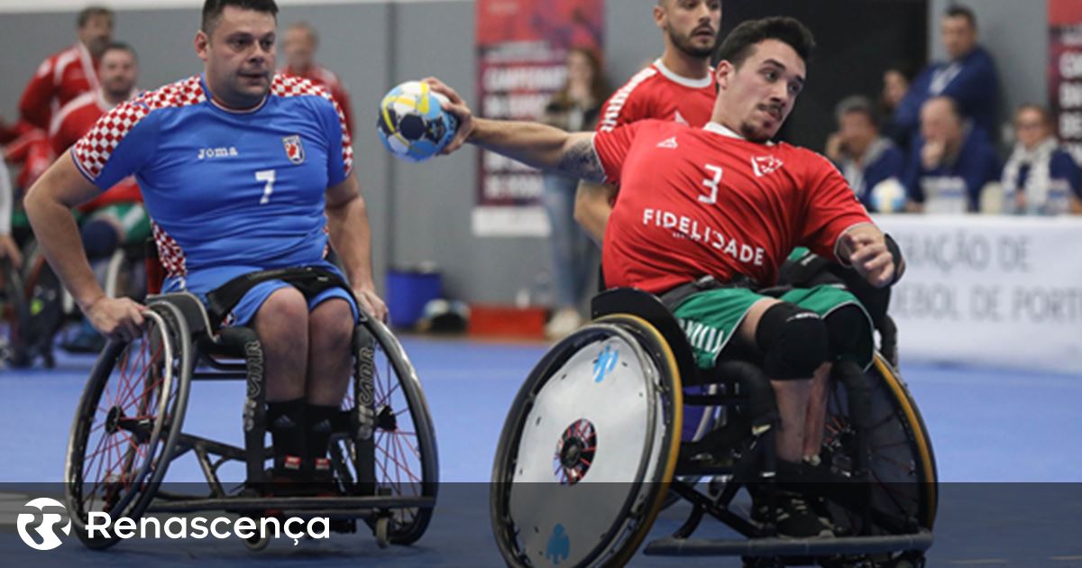 No andebol em cadeira de rodas Portugal é 'rei' da Europa e do