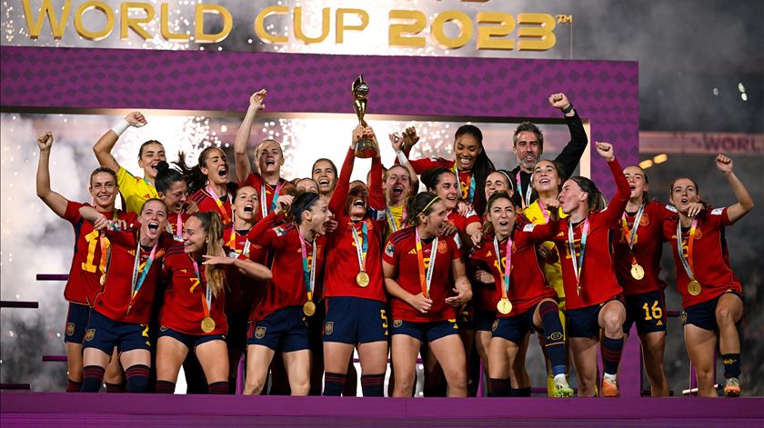 Espanha vence mundial feminino. Foto: EPA