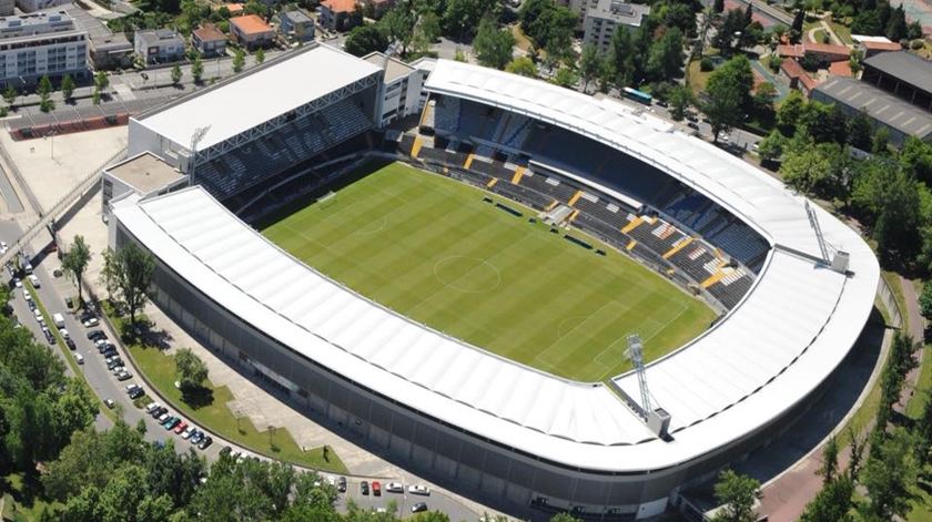 Estádio D. Afonso Henriques é um dos estádios que vai receber jogos das finais da Liga das Nações. Foto: Vitória Sport Clube