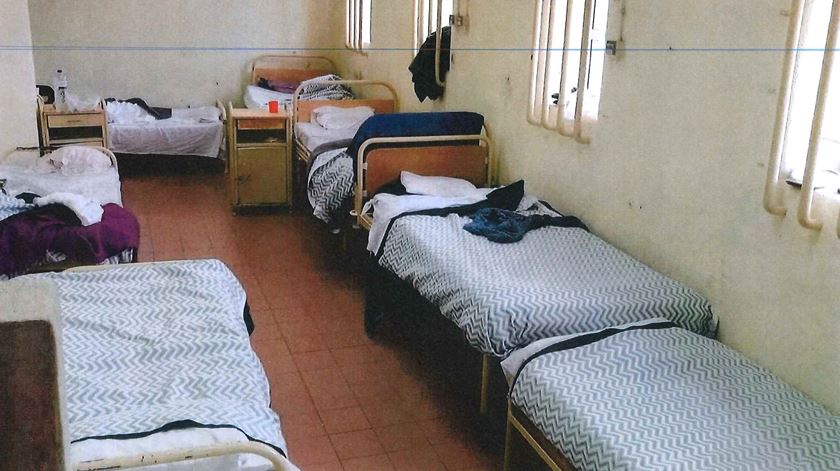 Estado da clinica na prisão de Santa Cruz do Bispo. Foto: Ordem dos Enfermeiros