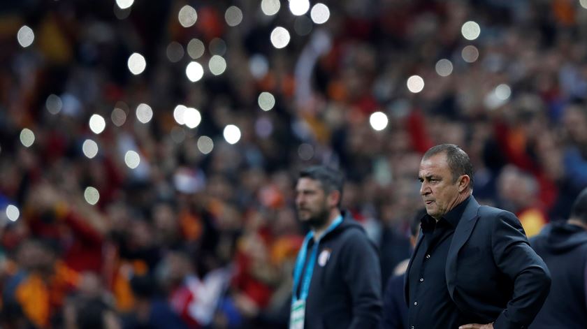 Fatih Terim é o treinador do Galatasaray. Foto: Murad Sezer/Reuters