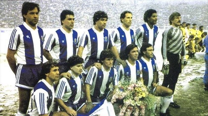 O onze que entrou para a história do FC Porto e do futebol português. Foto: DR